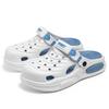 Summer sandals fashionable thick-soled stepping on shit feeling casual hollow breathable hole shoes travel wear dual-purpose seaside sandals