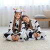 Pajama Onesie Kigurumi Costume Disguise Cow 115-125Cm