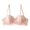 Women's Summer Thin Lace Gathers The Pair of Milk To Prevent Droop Rabbit Ear Cup Underwear
