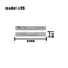 Zinc Alloy Styling Car Body Trunk Emblem Sticker Accessories For BMW E46 E90 E60 F30 F10 E39 E36 E87 F20 E90 E70 M3 M5 M6 G20 Z3 AQ3
