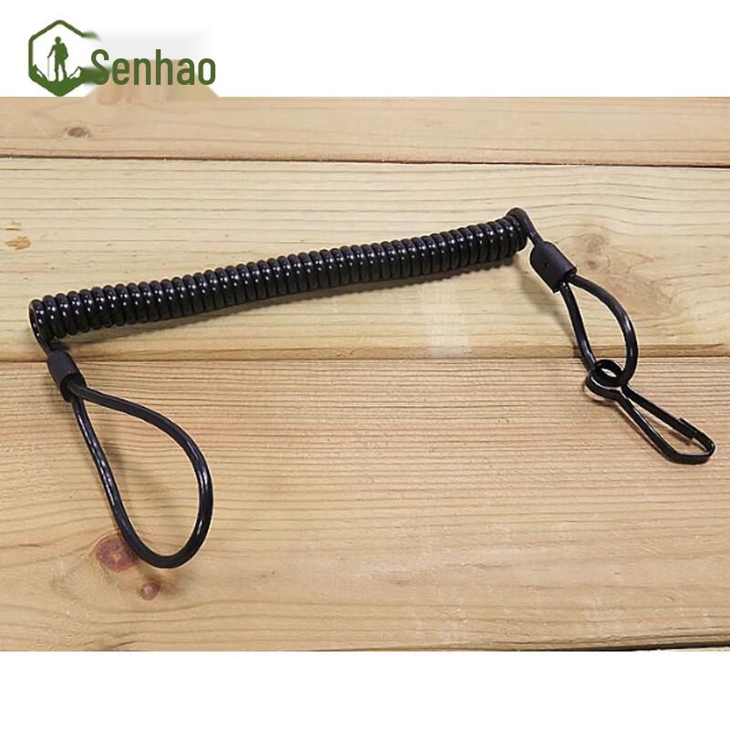 Tactical Retractable Kevlar Gun Lanyard