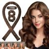 No Heat Hair Curler Heatless Curling Rod Headband Ribbon Hair Rollers Silk Curls Sleeping Lazy Soft Hair Curlers Styling Tools