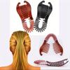 Banana Clip Ponytail Vertical Hair Clip Simple Large Female Hair Volume Hair Accessory High-end Style Handmade Plastic Hair Clip