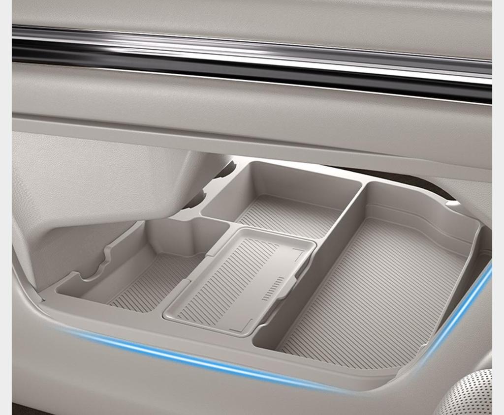 Sienna/Granvia Center Console Storage Organizer: Customized Lower Layer Accessory