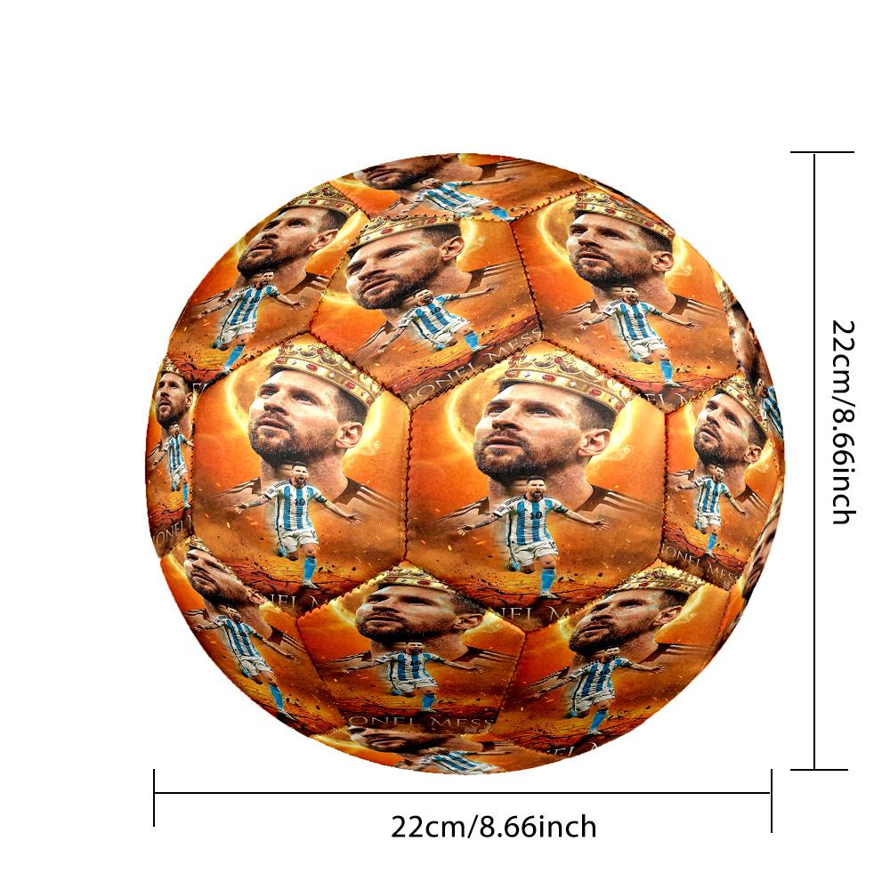 1pc Messis Legacy Soccer Ball Size 5, Machine-stitched, Suitable for Practice Matches/tournament Training for Sports, Lightweight and Durable. c70119
