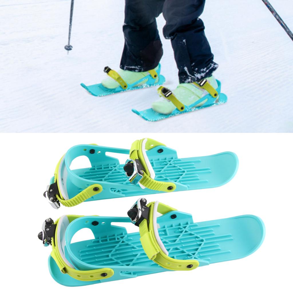 Ski Skates   Ski Shoes Adjusable Skiboards Attach to Skis Boots For Downhill Slopes Winter Sports for Children