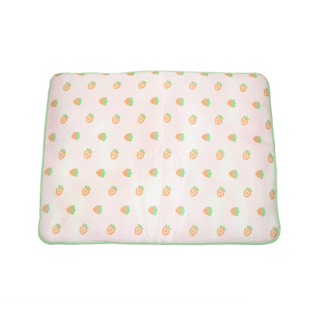 Ice silk mat pet cushion removable and washable summer teddy corgi golden retriever dog bed non-sticky hair