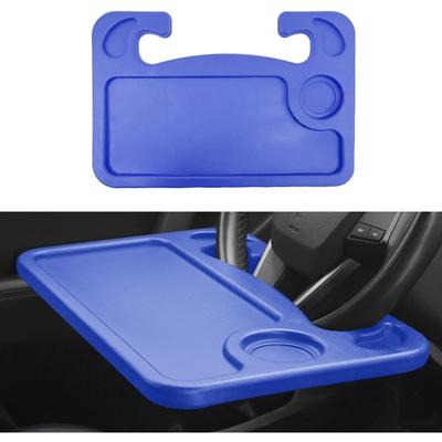 Scrivania Volante Auto Vassoio Porta Bevande Cibo Caffè Multifunzione Portatile Vassoio Volante per Viaggio Mangiare Lavoro Cibo Caffè