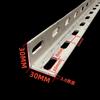 304 Stainless Steel Perforated Angle Steel 30x30x3mm