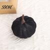 Modern Autumn Table Decor 20 PCS Velvet Pumpkin Decorative Ornaments, Multi-Color Artificial Fall Harvest Centerpieces for Mantel Shelf, Farmhouse