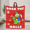 Daisy Duck and Donald   Blanket  Super Warm Print Plush Throw Blanket For Kids Couch Chair Flannel Bedspread Bed Cover