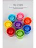 Wooden Multifunctional Kids' Toy: Color Sorting & Feeding Game