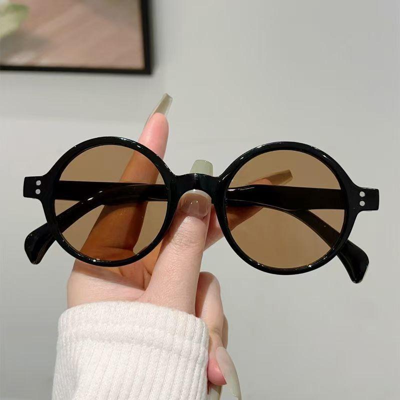 Luxury Vintage Round Sunglasses Women Men Brand Designer Punk Sun Glasses Sexy Ladies Shades Uv400