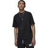 New Jordan Drop Shoulder Sleeve T-Shirt Men's Black FD6555-010