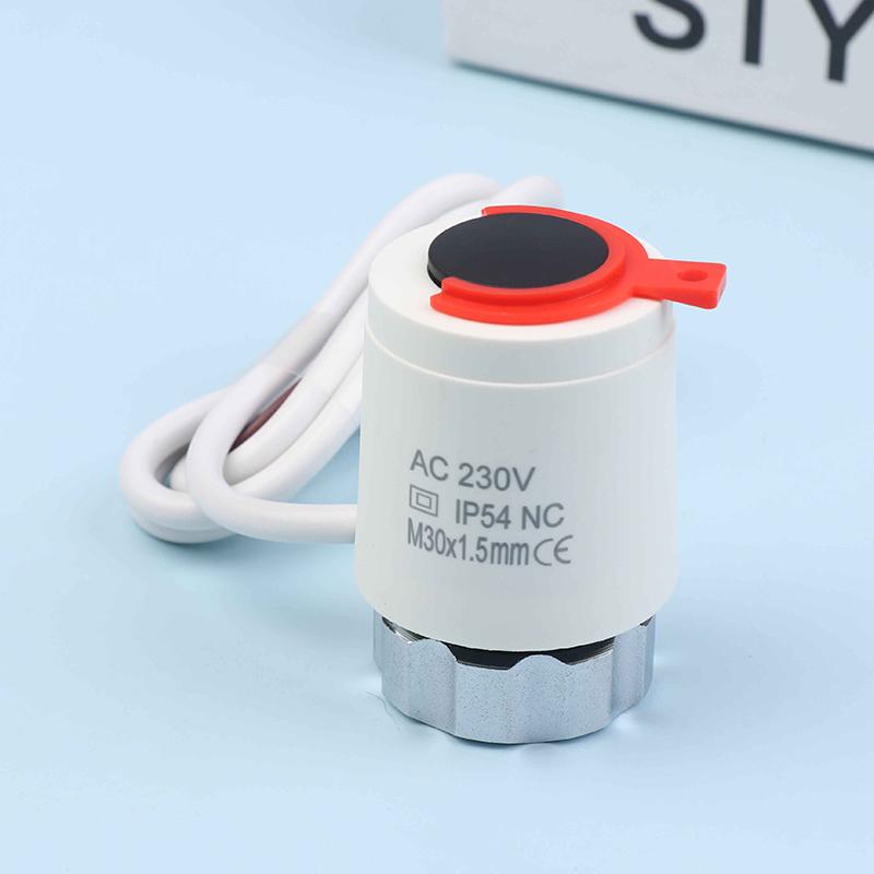 230V Nc Ventil N58A Ip54 Elektrischer Thermischer Stellantrieb Heizkörper Für Verteiler Fußbodenheizung Elektrische Heizung Haus Expansionsventil