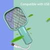 USB Mosquito Swatter Trap Pest Control Electric Shock Mini Mosquito Killer Lamp Portable UV Light Fly Bug Zapper Summer