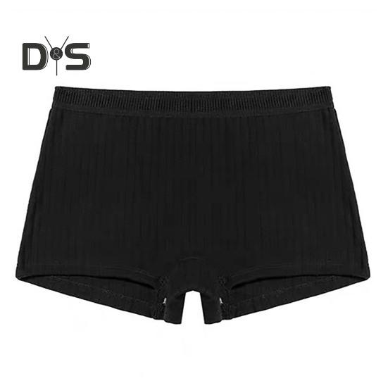 

Женские шорты со средней посадкой, бесшовные, однотонные, высокоэластичные, облегающие, ребристые, защитные шорты, трусы XL