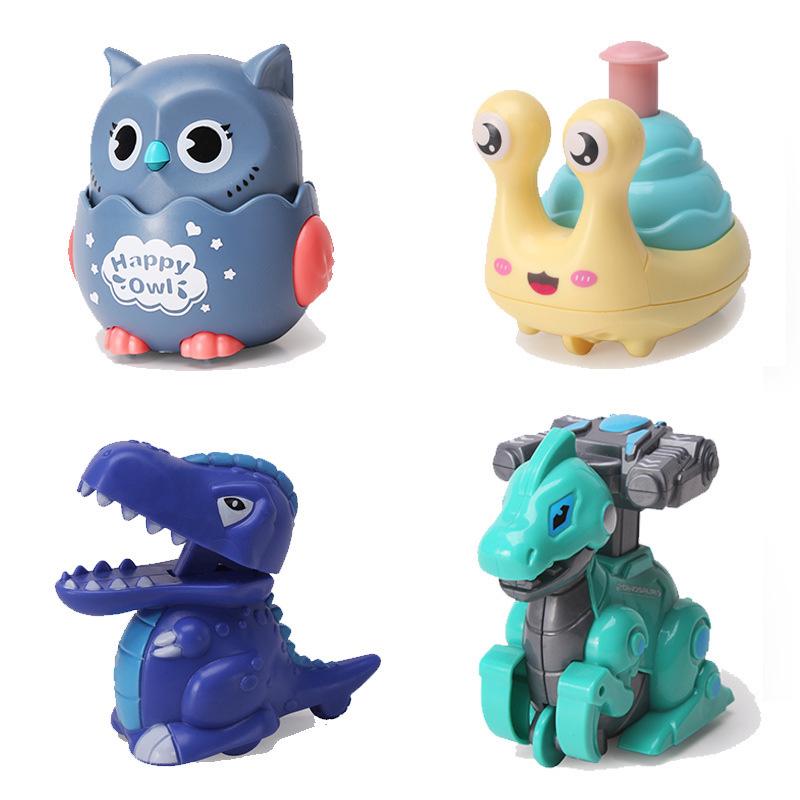 Inertial Gliding Owl Pull-Back, Drop-Resistant Toy for Kindergarten Kids
