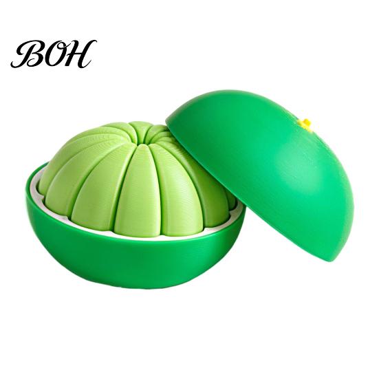 Fake Fruit Toy 3D Printed Orange Fidget Toy, Stress Relief Simulated Anti-stress Model Decoration Ornament for Home Office Lifelike