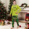Christmas Print Cute Family Set Pajamas, Home Clothes, Family Set Long Sleeve Top Pants Set