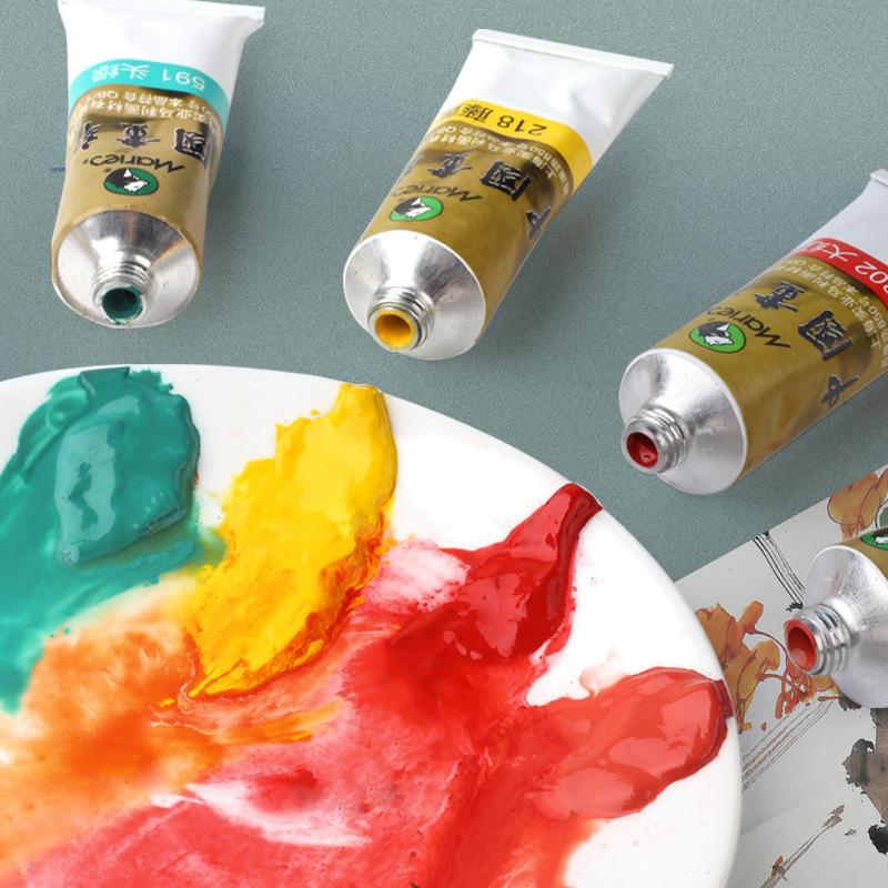 Chinese Painting Pigment Single 32ml Large Capacity Vine Yellow Titanium White Flower Blue Mountain Water Painting Monochrome