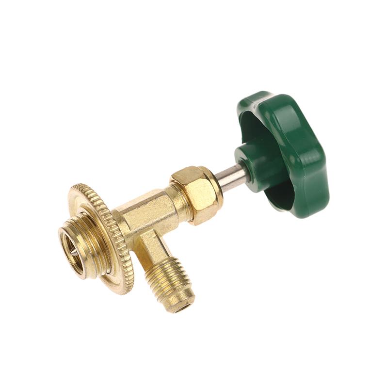 1Pc Low Pressure Dispensing Valve Bottle Opener 1/4 Sae Connector Mayitr Refrigerant Bottle Can Tap For R22 Gas