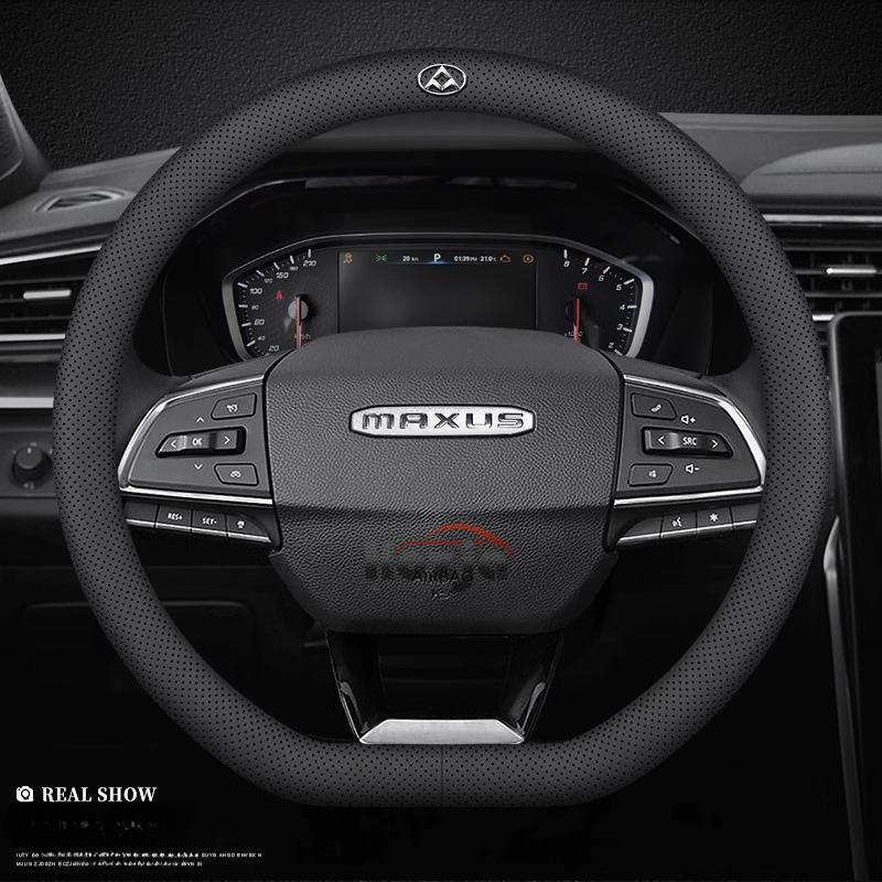Coprivolante in Pelle per Auto per SAIC Maxus eTerron 9 T60 T90 EV eDeliver 9 7 5 3 G90 G70 G50 PLUS G10 Accessori Auto