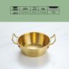 304 Stainless Steel Golden Double Handle Anti-Scald Bowl Set