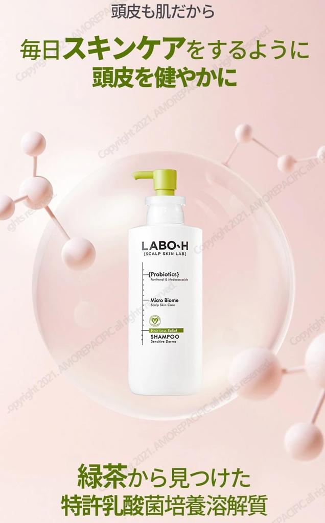 Scalp Strengthening Derma Shampoo 400ml LABO-H