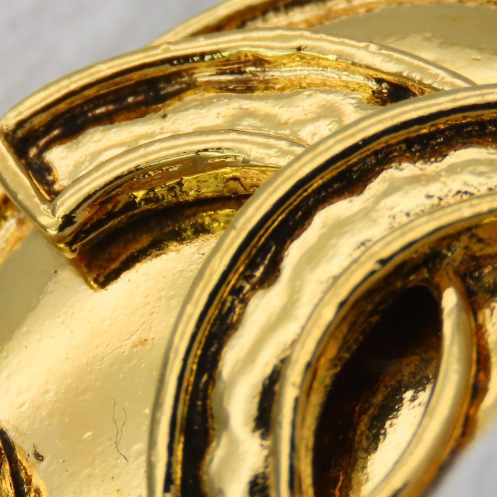 Used CHANEL Brooch COCO Mark Metal 11.8g Gold Plating