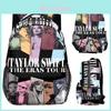 Taylor Swift Themed Oxford Fabric School Backpack Perfect For Kids And Teens With Fun Vibrant Prints And Comfortable Air Cushion Straps