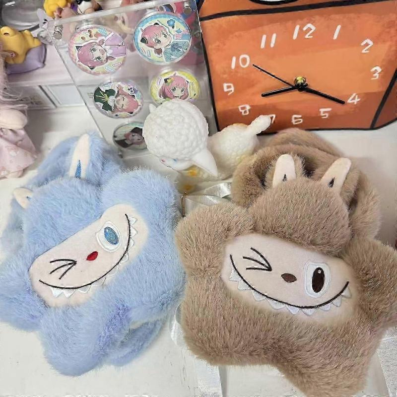 1-Piece Bubble Mart LABUBU Classic Series Plush Flower Bag Handbag