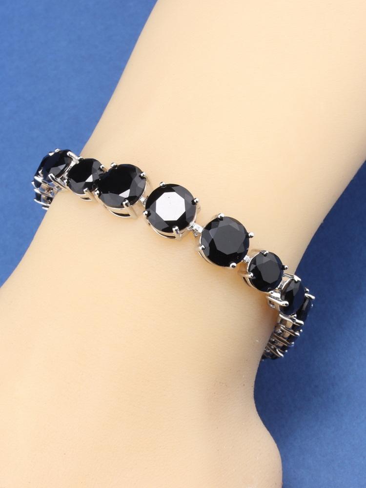 Italian Charm Bracelet Original    Fine Jewelry & Accessories Round Colorful Zircon For Women/Girl Fashion Gift