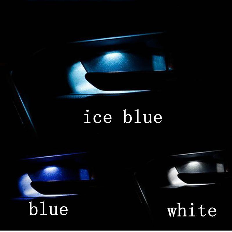 Car LED Door Bowl Armrest Atmosphere Light Interior Lights Decoration Handle Frame Light for Toyota RAV4