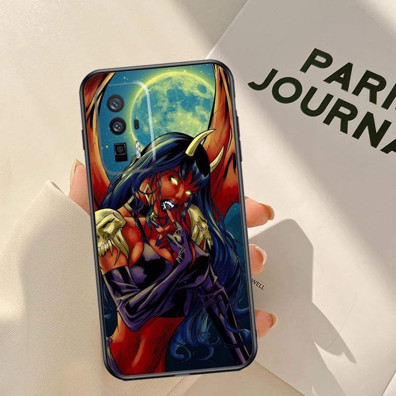 Devil Woman Case For Xiaomi 17 Pro Max 14T 13T 15T Pro 14 15 Ultra POCO F8 F7 F5 F6 X5 X6 X7 Pro Coque