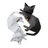 Toyo Origami Origami Super Difícil Gato Dormindo Quadrado 30cm 6081