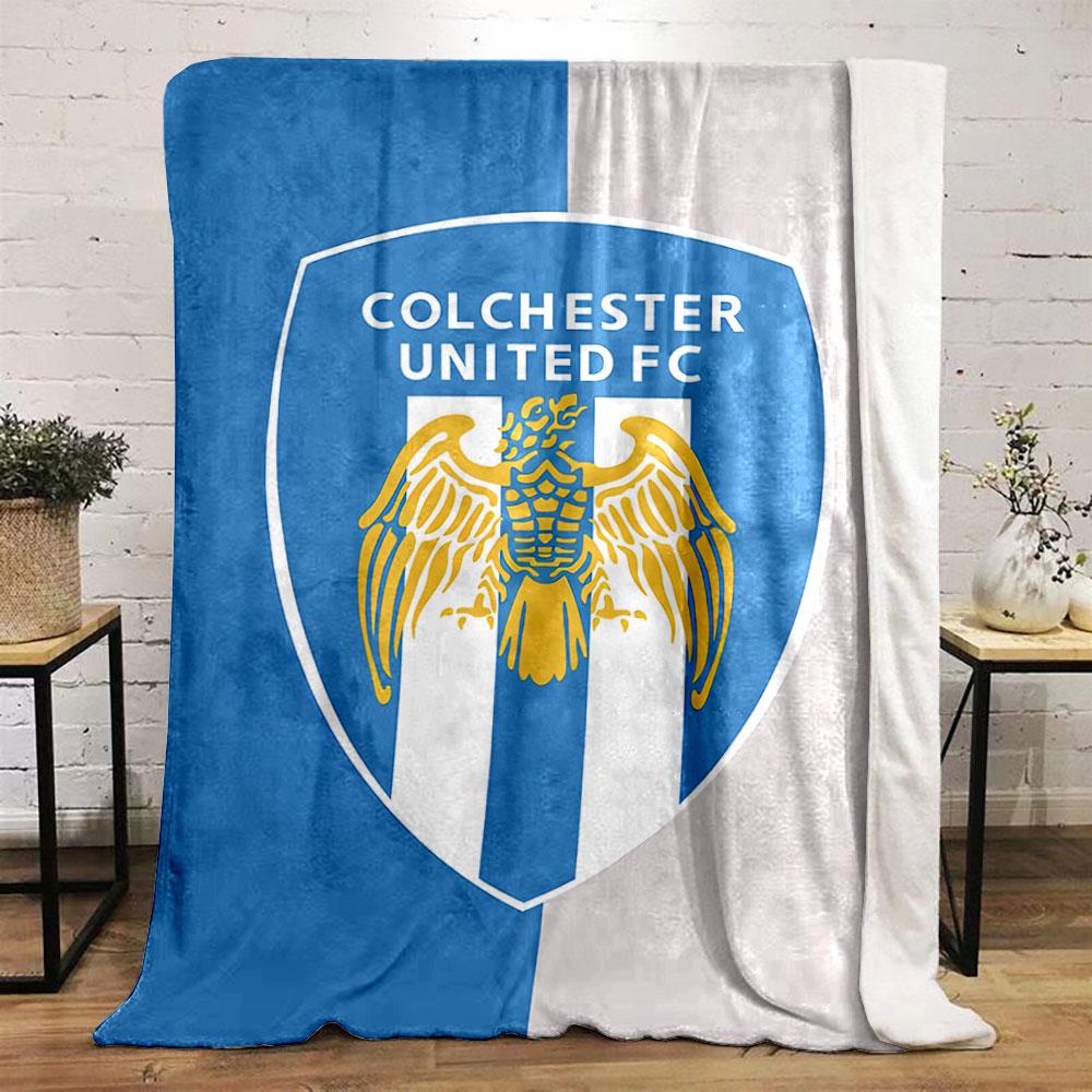Colchester United FC Emblem Blanket for all seasons blanket lunch break throw gift