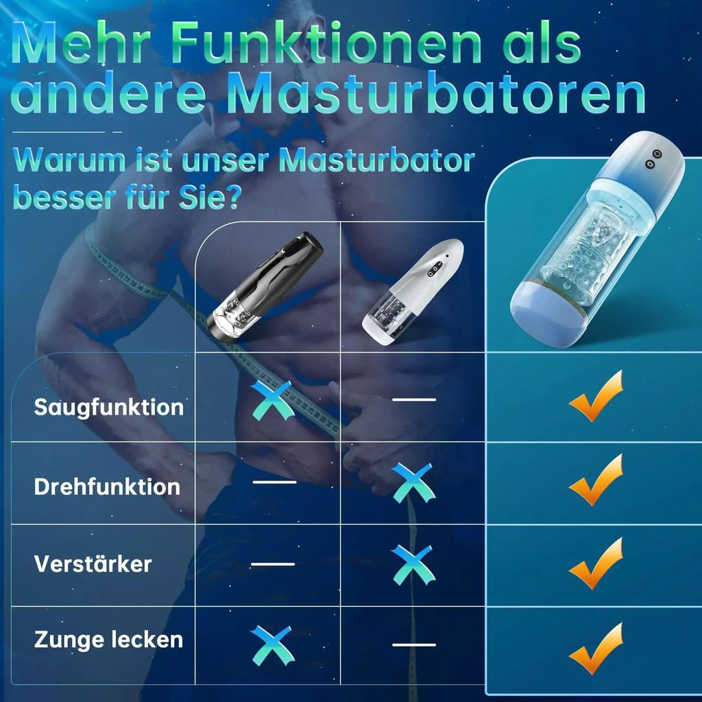 2025 New Automatic Male Sucking Masturbator Vibration Blowjob Machine Masturbation Cup Sex Toys Adult Goods for Men Masturbate Supplies