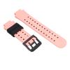 15mm Kids Smart Watch Band Water Resist Lightweight Silicone Watch Band Replacement with Stainless Steel Buckle for