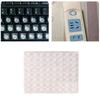 Transparents Silicone Keycap Covers 12x4mm 64Pcs Set For Long Nails Protections And Personalize Keyboard Decoration