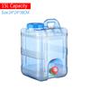 Secchio per Acqua Portatile da 5/7,5/8/10//12/15L Serbatoio Contenitore per Acqua Pura per Viaggio con Rubinetto per Campeggio all'Aperto Cottura Picnic Escursionismo