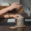 Wan Qiantang Dunhuang Series Ceramic Office Cup
