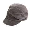 Korean Style Irregular Pleated Bright Silk Cloud Equestrian Hat for Women In Autumn and Winter New Versatile Casual Face Showing Beret