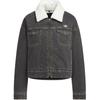 Originals FW25 Femme Denim Padded Collar Zip Long Sleeve Jacket Women Jacket KB5449
