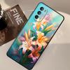 Case for Motorola Moto G50 G53 G30 G60s G51 G73 G52 Edge 20 Pro 30 Lite G71 G32 G22 Edge40 Phone Cover Simple Flower