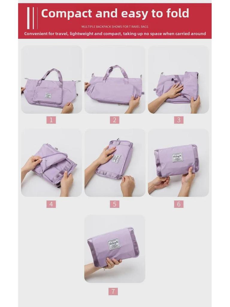 2023 Large Capacity Travel Duffle Bag - Wet/Dry Separation, Fitness & Swimming, Single Shoulder, Crossbody