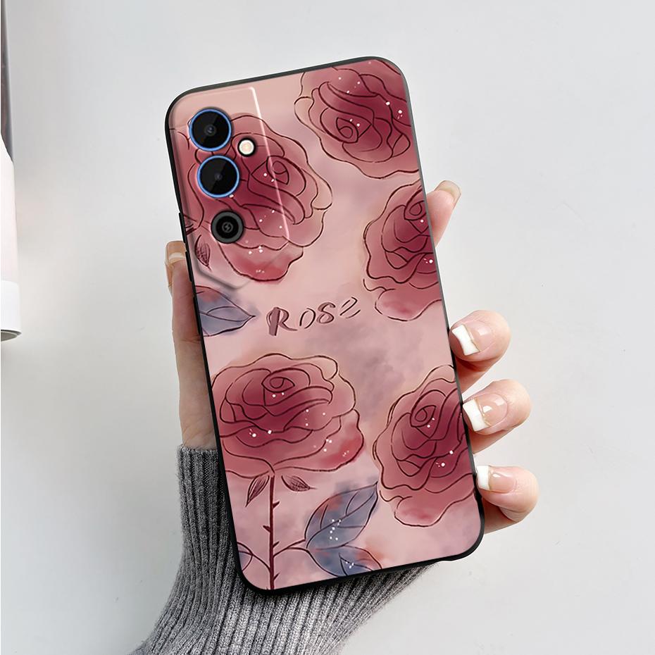 For Tecno Pova Neo 2 Case Pova Neo2 LG6n Cover Black TPU Soft Silicone Phone Case For Tecno Pova Neo 2 Coque Protective Fundas