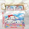 Cinnamoroll Sanrio 3D Children'S Bedding Set Duvet Cover Sets Comforte Suitable For Children And Adults Cute Printed Cartoon