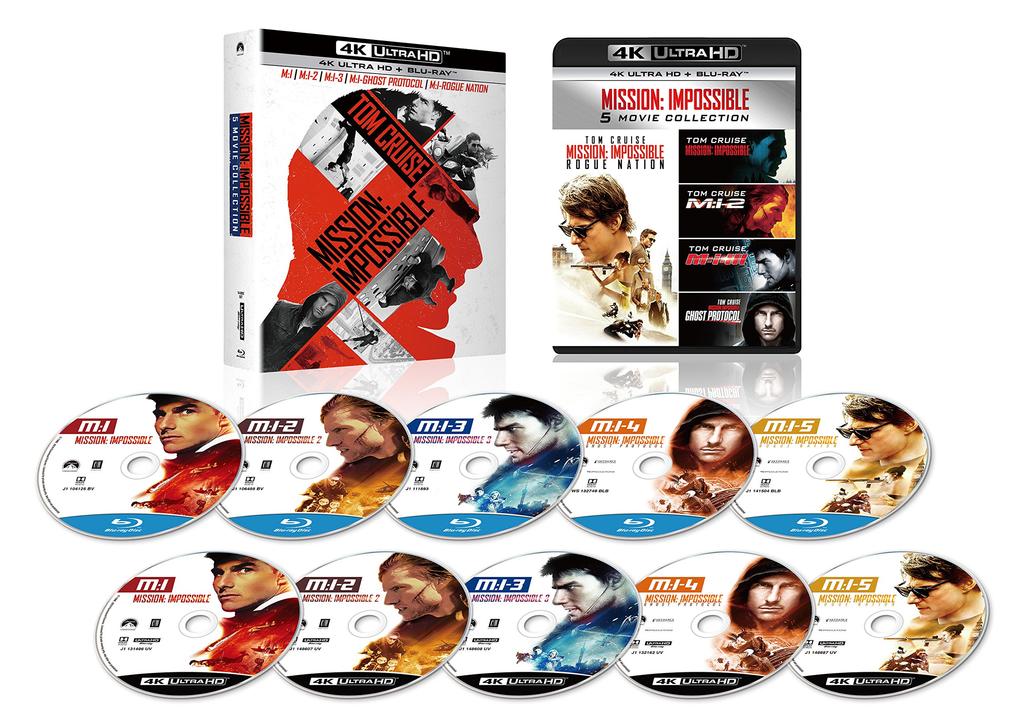 Impossible 5 Movie Collection ULTRA HD ULTRA HD Mission (4K + Blu-ray Set) [4K + Blu-ray]