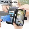 Wallet Crossbody Case for Samsung Galaxy S26 S25 S24 S23 FE S22 Ultra, Quilted Flip Zipper Card Holder with Strap Lanyard Cover